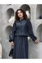 Mira Denim Jacket Skirt Set – Elegant Women's Two-Piece Set Compatible with Hijab - 2