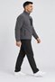 Men's Smoked Fleece Fabric Jacket Soft Winter Jacket with 3 Pockets and Detailed Front Piece Soft Textured - 3