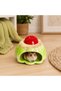 Large Ceramic Hamster Hideout, Ceramic Hamster Hideout, Small Animal Hideout, Ceramic Pudding Cake D - 5