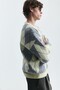 Relax Fit Baklava Patterned Sweater - 5