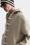 Fancy Button Sweatshirt and Barrel Fit Sweatpants Set - 5