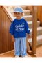 Boy's Gabardine Pants and Top Without Pockets Set
