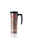 Cup Holder Stainless Steel Rose with Handle