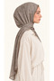 Sera Kumlu Shawl - Brown - 5