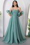 Strapless Neckline Gown Evening Dress Dns1761 - 7