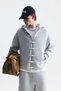 Fancy Button Sweatshirt and Barrel Fit Sweatpants Set - 3