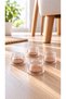 Transparent Round Chair Foot Stopper 4 Pieces, Chair Leg Protective Cap Set with Base Pads - 2