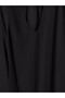 Black Scarf Collar Crepe Blouse - 8