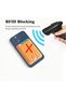 محفظة هاتف CATCH ON لاصقة لحجب إشارات RFID، بنية، نحيفة - 5