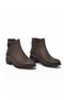 Women's Brown Emerald Heeled Zippered Ankle Strap Stylish Comfortable Classic Boots 547877 - 4