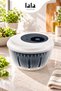 Hüner Salad Dehydrator 4.5 L – Manual Spin, Vegetable and Greenery Dehydrator with Strainer - 5