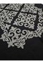 Baroque Patterned Embroidered Cashmere Wool Shoulder Shawl 70 X 200 Soft Texture Tassel Shawl - 5