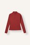 Flexible Fabric Warmtech Standard Fit High Collar Zippered Soft Fleece Inside Sportsman Long Sleeve Basic T-Shirt - 6