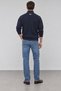 Half Zipper Stand Collar Men's Knitwear Sweater |   Mew5111326-1 - 5