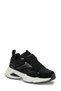 Women's Black Sports Shoes Thick Sole Mesh Casual Chunky Sneaker - 3