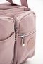 Women's Powder Satin Cross Strap Hand & Shoulder Bag - 5