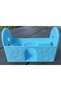 3D-Printed Dog Treat Puzzle Toy with Rotating Cylinder Treat Dispenser—Yellow, Blue, Green BX - 2