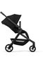Hub² Compact Stroller | Lightweight, Urban-Friendly, One-Hand Fold, Reversible & Reclining Seat, All-Season Comfort, UPF 50+ Canopy, Smooth 4-Wheel Suspension, Black - 3