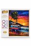 500 Piece Caravan by the Beach Puzzle Sunset Scenic High Print Quality Fun Puzzle - 3