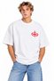 Unisex Women's Men's Slaughter Gang Back Printed Oversized Thick Fabric Relaxed Fit T-Shirt - 4
