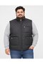 Multi-Pocket Quilted Vest with Fleece Insulation Inside