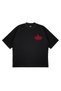 Unisex Women's Men's Slaughter Gang Back Printed Oversized Thick Fabric Relaxed Fit T-Shirt - 6