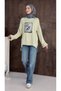 Knitwear Washable Denim Collar - 5