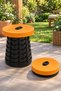 Folding Space-Saving Telescopic Kitchen Home Stool- Portable Lightweight Practical Camping Fishing Picnic Bathroom and Travel Stool Multi-Purpose - 3