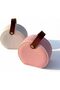 Small Round Portable Travel Jewellery Organiser Case Pink - 7