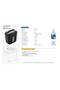 DM-100C 10-Sheet Cross-Cut Paper Shredder – 14L Capacity for Home & Office Use - 2