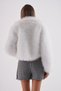 Collared Crop Boy Jacket - 5