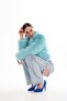 Collared Crop Boy Jacket - 5