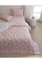 Honorine Double 100% Cotton Ranforce Printed Bed Sheet and Duvet Cover Set - Powder - 4