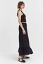 Women's Elastic Waist Long Skirt - 3