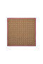 Beige Patterned Pocket Handkerchief