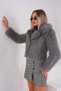 Collared Crop Boy Jacket - 6