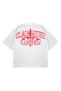 Unisex Women's Men's Slaughter Gang Back Printed Oversized Thick Fabric Relaxed Fit T-Shirt - 5