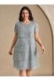 Rochie mini, gri - 6