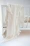 100% Cotton Muslin 2-Layer Self-Fringed Baby Blanket