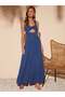 Long overalls, blue