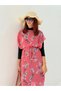 Beach Dress - Pomegranate Flower