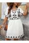 Rochie mini, alb
