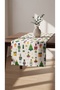 Duck Fabric Runner 40X110 cm – Christmas Soldier, Pine Tree and Gift Patterned, Water Repellent Stain-Resistant Decorative Table Runner - 4