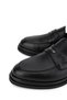 Men's Genuine Leather Black Classic Shoes - 3
