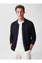 Rmz Gi̇yi̇m Farkiyla Devrik Roba Collar Men's Knitwear Cardigan - 2