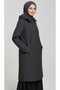 Women's Middle-Aged and Older Women's Fleece-Lined, Zippered, Pocketed on the Sides, Hooded, Fleece-Inside, Quilted Jacket