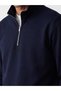 Esvab • Modern & Distinctive Stand Collar Printed Men's Sweatshirt - 3