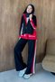 Self Garnili Suit Red