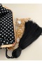16X16 cm Sequined Sparkling Evening Dress Bag Gold Color Chain and Clip, Lightweight Bag - 3