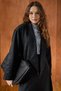 Suede Cut-Out Jacket Black - 6
